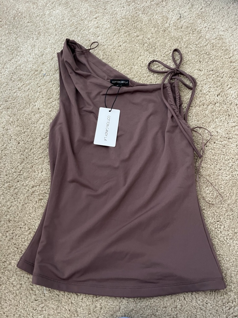 Cotton Candy LA Brown Top